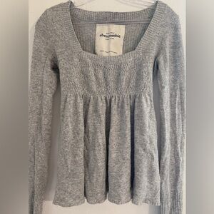 2000’s abercrombie babydoll sweater